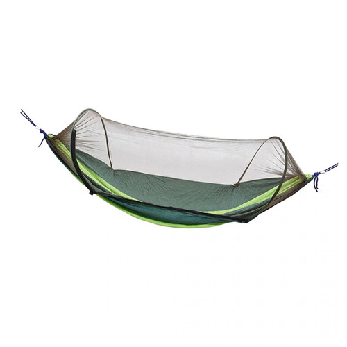 marque generique Camping en plein air Camping en forme de hamac avec Prevent Bites Net Vert noirâtre