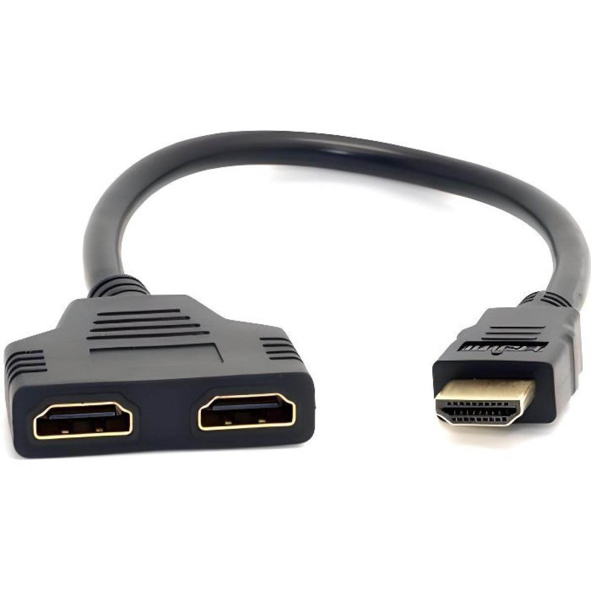 marque generique - Chenyang Un HDMI mâle à double HDMI Femelle Y Splitter  Switch Extension Adaptateur câble pour PC HDTV PC portable 1080P - Câble  antenne - Rue du Commerce