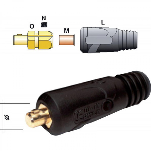 marque generique - Connecteur cable soudage 400 A/35 qmm - Souder