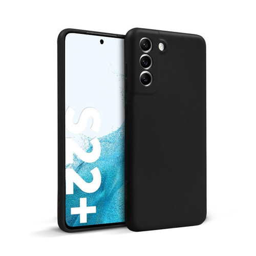 marque generique - Coque en silicone Crong Color Cover pour Samsung Galaxy S22+ (Noir) marque generique  - Coque Galaxy S6 Coque, étui smartphone