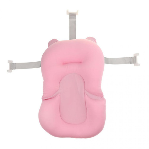 Baignoire marque generique coussin de bain pour bébé coussin d'air coussin de flottaison siège de douche rose