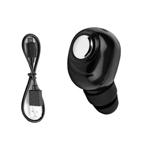 Micro-Casque marque generique Écouteurs Bluetooth 5.0 sans Fil Sport noir blanc