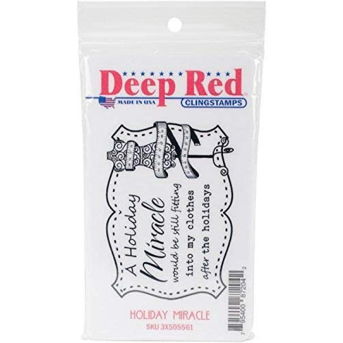 marque generique - Deep Red Stamps Tampon étirable 3 x 505561, Multicolore, 2 x 7,6 cm marque generique  - Marchand Zoomici