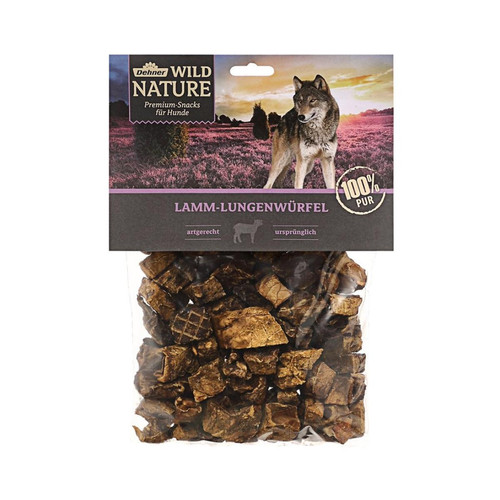 marque generique - Dehner Wild Nature Snack, pour Chien Agneau-Lunge Cube, Naturel, 200 g marque generique - Croquettes pour chien