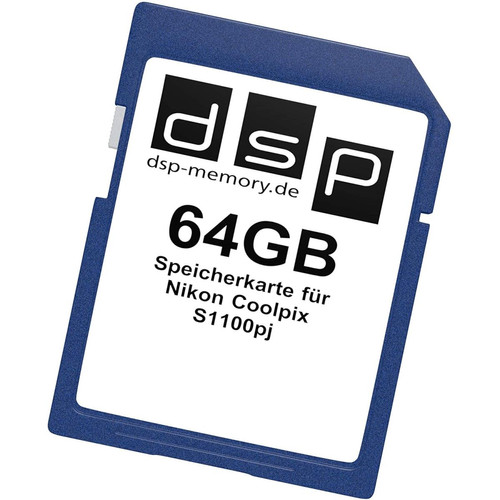 marque generique - DSP Mémoire Z 4051557367647 64 Go Carte mémoire pour Nikon CoolPix S1100pj marque generique - Carte SD