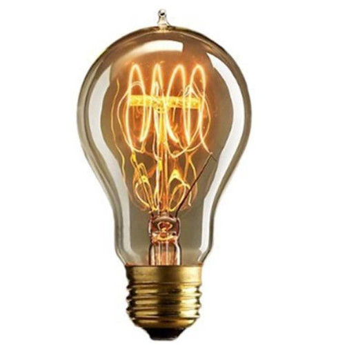 marque generique - E27 40W A19 Ampoule Edison Filament Tungstène Lampe Lumière Rétro marque generique  - Maison connectée