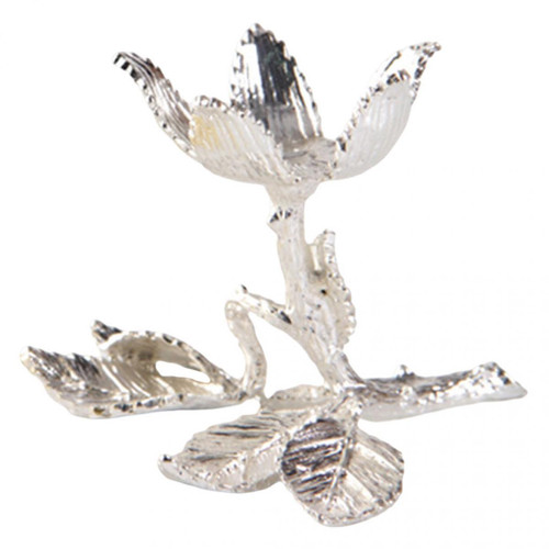 marque generique - Fleur en métal Présentoir pour Boule de Cristal - plaque métal déco Objets déco