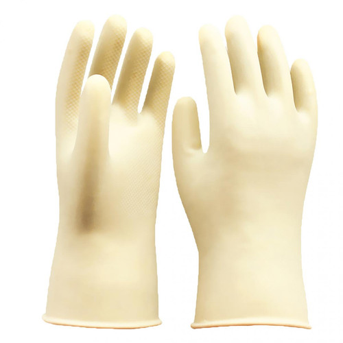 marque generique - gants de latex en caoutchouc industriel de longue durée de travail gants de jardinage de sécurité noir 36cm marque generique  - Gants de jardinage
