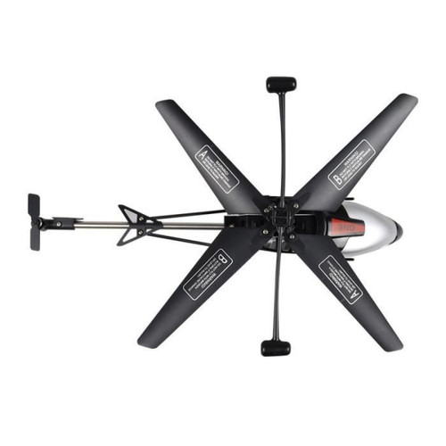 marque generique - hélicoptère télécommandé MINI Drone avec Caméra Jouet Maintien d'altitude Avion 4 canaux 2.4G pour Enfant et Adulte extérieur - Black friday drone Drone connecté