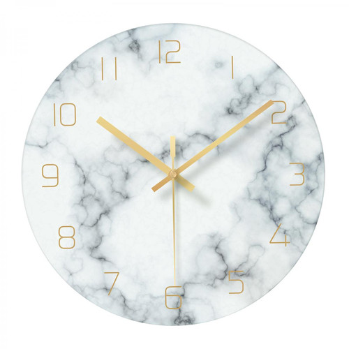 marque generique - Horloge Murale à Quartz Silencieuse Moderne De 12 Po. marque generique - Decoration salon