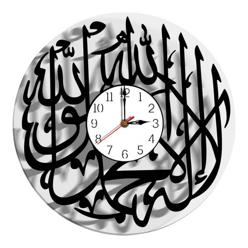 marque generique - horloge murale islamique grande pour salon chambres - Horloges, pendules