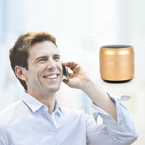 marque generique INN® Rotation de l'objectif à 360 degrés pour régler le volume haut-parleur Bluetooth mains Haut-parleur rotatif à lentille classiqu