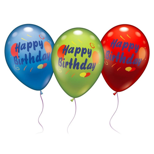 marque generique - Karaloon Lot de Ballons de 27,94 cm avec Inscription « Happy Birthday » marque generique   - Birthday happy