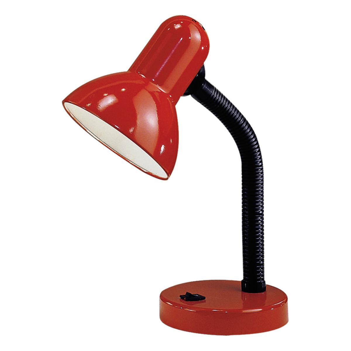 lampe de bureau basic rouge