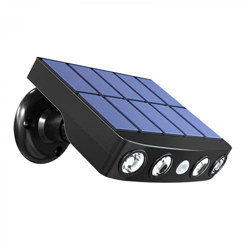 marque generique - Lampe Solaire à LED PIR Avec Capteur De Mouvement, Applique Murale De Sécurité Extérieure marque generique  - Capteur solaire