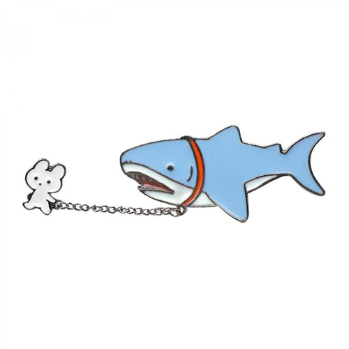 marque generique - Lapin Requin Dessin Animé Broche Badges Pour Vêtements Sacs Fournitures Bricolage Artisanat Requin Lapin marque generique  - Broches de maçon
