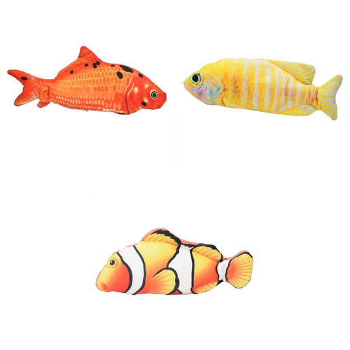 marque generique - Électrique poissons chat jouet pour chats chiens enfants animaux marque generique  - Animalerie poisson