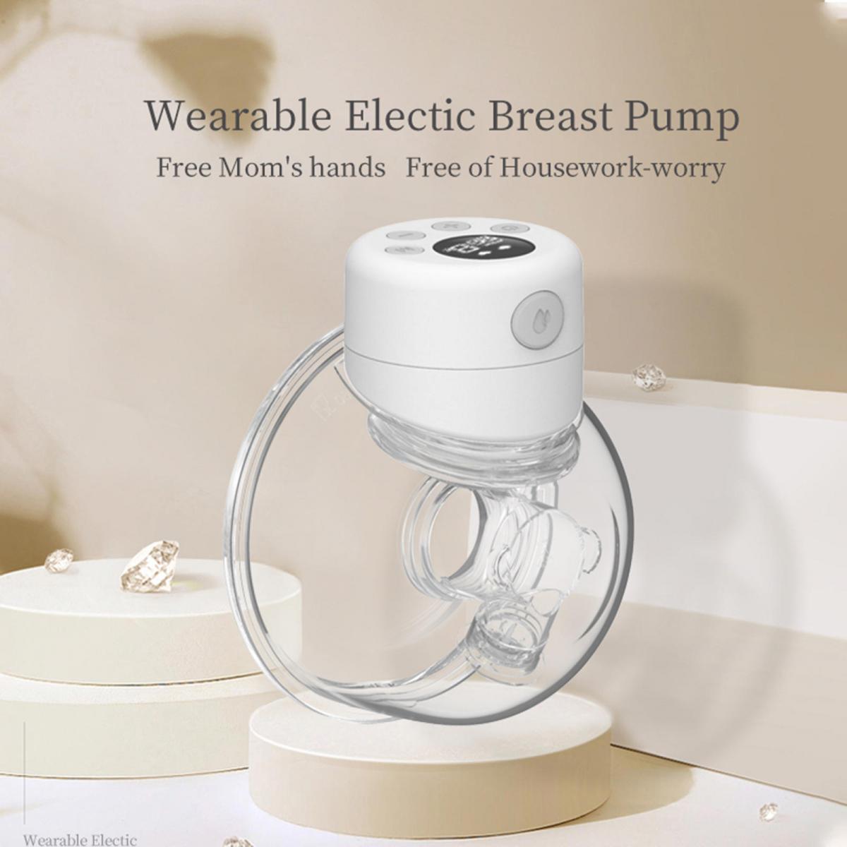 marque generique - Électrique pompe du sein portable mains libres