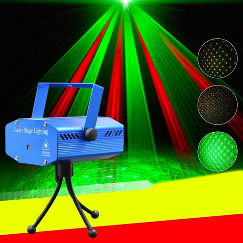 marque generique LED Disco Laser Sound Activé DJ Disco Strobe Projecteur Light Party Club