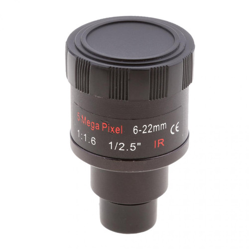 Amplis monitoring marque generique Lentille d'appareil-photo Caméra Objectifs pour Reflex 5MP 6-22mm
