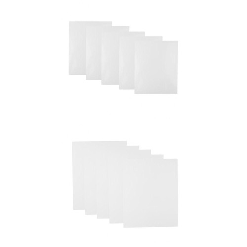 marque generique - Lot de 10 Pièces Rectangle Panneau en Plastique ABS pour Jeux de Construction Modèle de Paysage - Epaisseur 0.5mm/1mm marque generique  - Jeux construction plastique