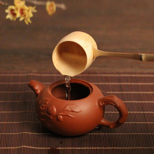 marque generique - louche à thé japonaise en bambou louche d'eau louche d'eau soupe vin cuillère cuillère s marque generique  - Accessoires Fours & Tables de cuisson