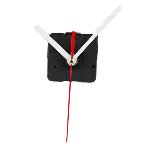 Noir Hbaebdoo 1 Paquet Horloge Murale de Remplacement Pièces de Réparation DIY à Main Moteur à Horloge à Quartz Mécanisme à Mouvement Pendule avec Ensemble Mains Et Accessoires