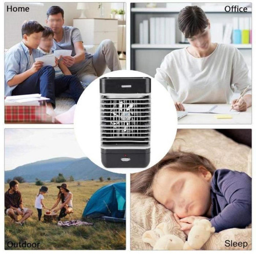 marque generique - Mini climatiseur portable humidificateur purificateur ventilateur de bureau refroidisseur d'air camping activités de plein air - Purifier air
