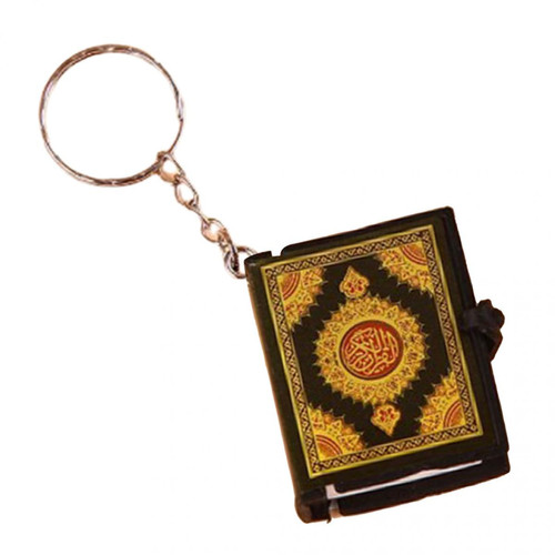marque generique - Mini Coran Porte-clés Arabe Musulman Porte-clés Porte-clés Bijoux Commémoratifs Or marque generique  - Décoration