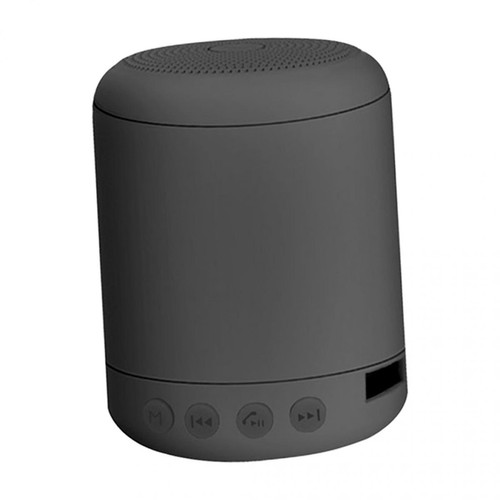 Barre de son Mini Haut-parleur Bluetooth Sans Fil Portable IPX5 étanche Pour Salle De Bain Noir