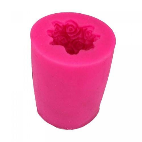 marque generique - Moule en résine de plâtre en forme de cylindre rose marque generique  - Bougies
