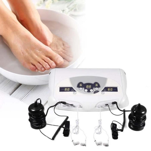 marque generique - Musique Anion Detox Foot Spa Machine Dispositif Machine De Massage Des Pieds Instrument UK Plug 220V -RUI marque generique  - Pied massage