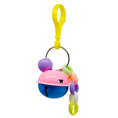 Jouet pour chien marque generique Oiseau perroquet jouets suspendus cloche oiseau cage animal hamac balançoire type de jouet 3