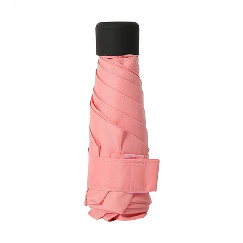 marque generique - Parapluie Pliant Portatif Coupe-vent Anti UV Pluie Parasol Compact Rose marque generique - Flash et Torche