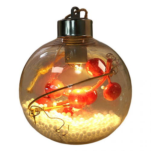 marque generique - Pendentif de Noël suspendu à billes lumineux marque generique  - Lampe arbre lumineux