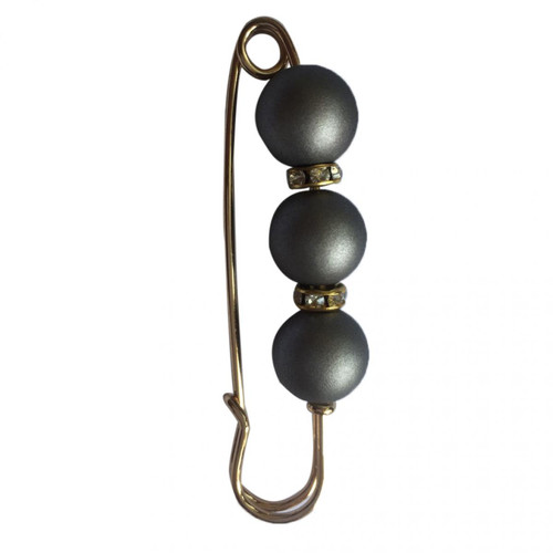 marque generique - perles abs perles strass spacer perles goupille de sécurité broche clip écharpe chapeau bleu marque generique  - Broches de maçon