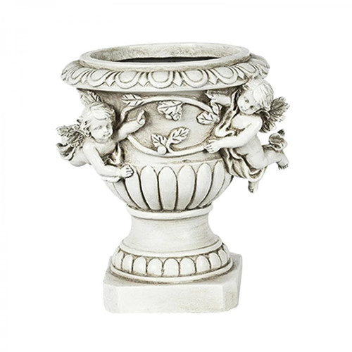 marque generique - Petit Pot De Plante De Jardin Miniature Vase Extérieur Succulentes Pot De Jardinière Art C marque generique  - Petite déco d'exterieur