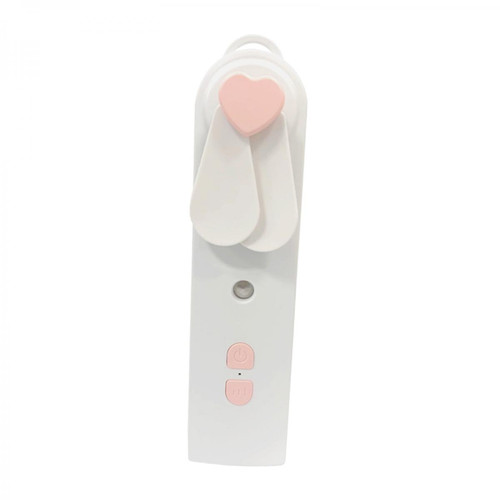 Ventilateur marque generique Petit Ventilateur Silencieux Portatif USB Pour La Pêche En Camping Blanc
