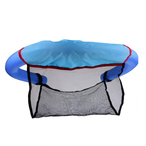 Piscines enfants piscine flottante noodle sling mesh chaise flottante siège de natation l'eau jouets bleu