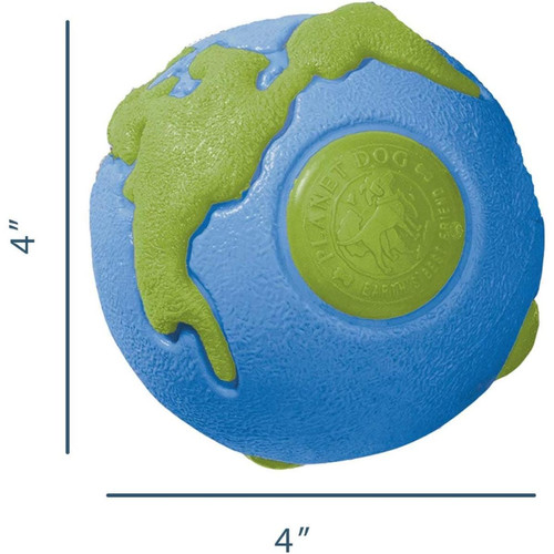 marque generique - Planet Dog Balle pour chien en Orbee-Tuff - globe terrestre - bleu/vert - L marque generique  - marque generique