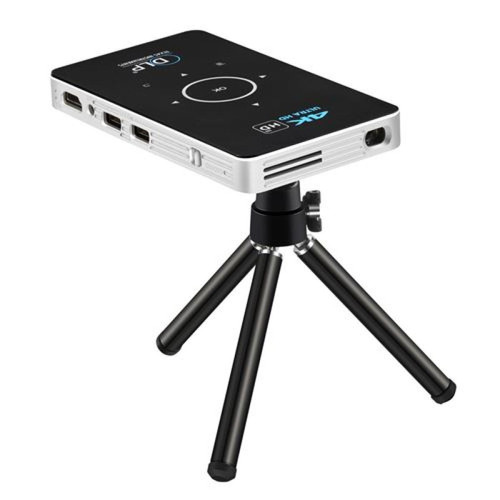 marque generique - Portable Smart Mini projecteur 4K support 1080P HDMI UHD carte USB TF pour la maison marque generique  - TV, Home Cinéma