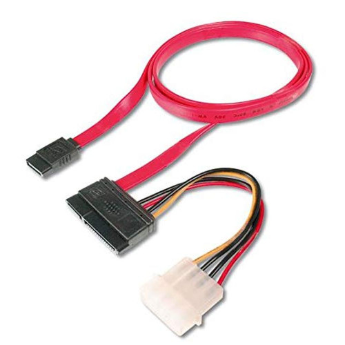 marque generique - PremiumCord Câble SATA + Puissance 0 5 m marque generique  - Adaptateur ide sata Câble et Connectique
