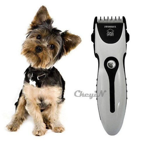 marque generique - Professional rechargeable Pet Dog Cat Tondeuse électrique Toilettage pour animaux Hair Cut Clipper Razor Kits - Rasoir électrique Non étanche