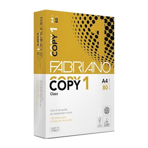marque generique - Ramette papier A4 80g Fabriano Copy 1 - 500 feuilles - Blanc - Lot de 5 marque generique  - Papier Photo