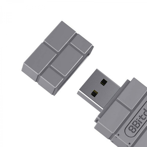 Manettes Switch Récepteur Bluetooth Sans Fil USB Pour Contrôleur Nintendo Switch Gris