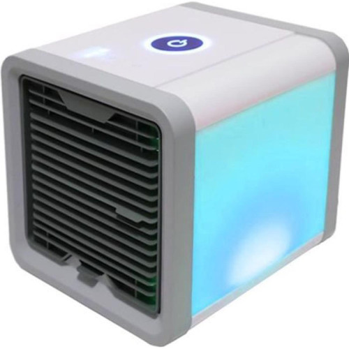 marque generique - CON® Ventilateur de style radio maison petit mini ventilateur de climatisation à économie d'énergie avec de l'eau et de la glace marque generique  - Ventilateur marque generique