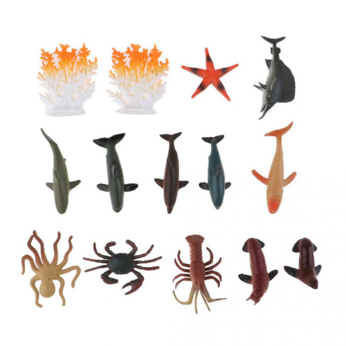 marque generique - simulation animal action figure en plastique modèle enfants jouet cadeaux insectes marque generique  - Chiens miniatures