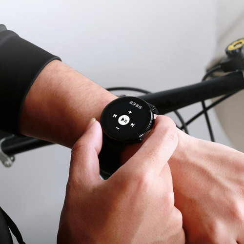 marque generique Sports Smartwatch Fitness Tracker Compteur De Calories Podomètre Noir