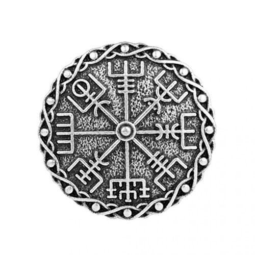 marque generique - Symbole Norvégien Du Bouclier Viking Médiéval Broche Ovale Châle Châle Chandail Broche 5 marque generique  - Broches de maçon