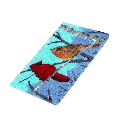 marque generique - Tapis de tapis fait main artisanat coloré oiseau coloré marque generique - marque generique